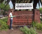 This is a short video, created by Cressandra Thibodeaux, highlighting many of the businesses and people who are part of the Houston Heights Association. Of course this 7 minute video does not represent all the amazing things that the Heights has to offer. However, it does open the door and gives a view of a few places and people which make this neighborhood a wonderful place to live.nnWikipedia states this about Houston Heights -- The Houston Heights, one of the earliest planned communities in T