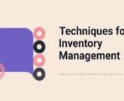 Tracking stock levels and the movement of items, whether it be providing raw materials to manufacturers or satisfying orders for finished goods, is the process of inventory management, a critical part of supply chain management. Inventory control is a crucial component of longevity since it enables companies to reduce expenses, enhance cash flow, and increase profitability.