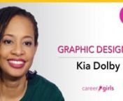 Kia Dolby is the owner of Kia Dolby Creative, a full-service design and marketing studio in Atlanta. Her agency provides design, marketing, and communications services to a wide variety of clients. Kia says marketing is a good career choice because there are so many opportunities, and companies will always need help in getting their message out. Watch her full interview at https://www.careergirls.org/role-model/graphic-designer-kia-dolby/nnLike What You See? Support Us. nhttps://www.careergirls.