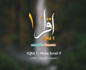 IQRA 1 Muka Surat 9 by Ustazah Hanani from ustazah