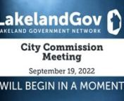 Agenda: nnn00:02:24-PRESENTATION - Lakeland Vision: Implementing Our Community’s Visionnpresented by Laura Rodriguez, Executive Directornn00:42:24-PROCLAMATION - Constitution Weeknn00:46:00-PROCLAMATION - Deaf Awareness Monthnn00:49:00-PROCLAMATION - Hispanic Heritage Monthnn00:52:38-PROCLAMATION - Southwest Middle School Groundbreakingnn00:56:04-COMMITTEE REPORTSLarge Sale Amendment #LUL22-003 to the Future Land Use Map to Change Approximately 101.46 Acres of Busines