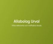 Verktyget Allabolag Urval.mp4 from allabolag