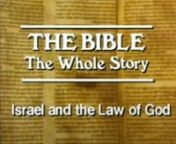 Episode:“Israel and the Law of God”nZola Levitt explains how the Law served as God’s standard for man’s salvation, from the Exodus to the Cross, nnSeries:“The Bible, The Whole Story”nIn the seven programs in this series, we hear the clear and informative style of Zola Levitt as he explains the seven major doctrines of Scripture from Genesis to Revelation. This series originally aired on the