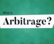 Arbitrage is an alternative investment strategy that can prove exceptionally profitable when leveraged by sophisticated investors. Here&#39;s an overview of arbitrage, including three types you should know.nnLearn more about arbitrage through our Business Insights Blog: https://hbs.me/3ftym7rennFind out more about our Alternative Investments course: https://hbs.me/yc8a429vn nExplore all of our online finance and accounting courses: https://hbs.me/2p86tyuj