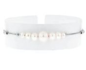 https://www.ross-simons.com/890733.htmlnnMust-have pearls. This bolo bracelet features 4-9.5mm cultured freshwater pearls and 3-4mm sterling silver beads. Adjusts to fit most wrists with sliding pearl closure. Includes white rhodium to reduce tarnish. White pearl bolo bracelet.