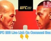 [StreamS@Official] “UFC 283“ fRee Live STREAM@Reddit on Tv ChannelnnnCopy &amp; Paste Your Browser To Watch Now::: https://ufcfightson.com/ufc283/?vimeo