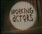 City Arts -- Working Actors from bd actor
