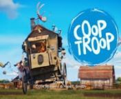 Funny, fast, farcical, and feathery, the COOP TROOP (52 x 11’) is Sixteen South’s first show for an older age group (6 - 11) and its first CGI animated series. It features the entertaining exploits of a gang of five unlikely heroes: hyperactive rabbit Maggie, eccentric inventor Flo the chicken, bon vivant swine Clive, excitable lamb Billy and enigmatic egg, Jo d’Oeuf. Thirsty for adventure to escape their mundane farm life, The Coop Troop’s mission is to help any animal with a problem 