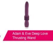 https://www.pinkcherry.com/products/adam-eve-deep-love-thrusting-wand (PinkCherry US)nhttps://www.pinkcherry.ca/products/adam-eve-deep-love-thrusting-wand (PinkCherry Canada)nn--nnLet&#39;s discuss thrusting, shall we? So, the definition of this sexy (in our context) noun is &#39;the driving force produced by a mechanism such as an aircraft engine&#39;. We aren&#39;t aviation experts over here, but what we do know is that the driving force, or &#39;thrust&#39;, if you will, behind Adam &amp; Eve&#39;s Deep Love Thrusting W
