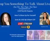 Giving You Something To Talk About - The show that brings you Real Talk, Real People, Real Topics at www.gysttalivetv.com nnHow To Show Up For Yourself!nnIn this episode Melissa Krechler and Stephanie Chu discuss how we are constantly showing up for everyone else but ourselves.Today we will share with you our tips on how to show up for yourself!nnSponsored By: Steph ChunnGet access to the free mini course now to learn how you can love your body naked and start feeling stronger and more confide
