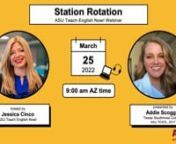 Here are some additional resources for using stations in your English language classes:nnOpen Class – Station Work Video by Bryan Betz/Bryan’s English Club (ASU TESOL 2016):https://www.youtube.com/watch?v=RGbKnkm05xk nn100 TESOL Activities: Practical ESL/EFL Activities for the Communicative Classroom by Shane Dixon:https://www.amazon.com/100-TESOL-Activities-Practical-Communicative/dp/1938757203/ref=sr_1_1?crid=2T0CTENKMKNN0&amp;keywords=shane+dixon&amp;qid=1644858157&amp;sprefix=shane