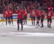 Alex Ovechkin sends a kiss and a wave to his wife Nastya from nastya