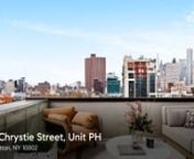 View the listing here: https://www.compass.com/listing/952036473848658625/viewnnConceived by Architecture Only and built by Nortco and Nexus Development, 165 Chrystie raises the bar on luxury living on Manhattan’s vibrant Lower East Side. This striking new 10-story reinforced concrete boutique building directly across from Sara D. Roosevelt Park is a luxury condo of the highest order offering stunning full-floor residences, private upscale living, and prized views of the lush park greenery tha