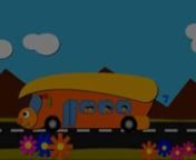 The Wheels on the Bus Go Round and Round Nursery Rhyme from wheels on the bus nursery rhymes