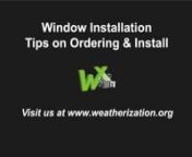 Welcome to WxLive! In this video, we cover:nnWith a special focus on meeting Weatherization guidelines for SIR...n-Proper Measurement and industry terminology n-Structural framing around windows. Is the structure capable of a retrofit? n-Mobile home windows n-Flashing and Molding options n-Customers often want trim and finish carpentry. Is trim an infiltration measure?n nThis is a recording of a live webinar filmed on April 22, 2022. While the subject matter is largely directed toward Montana WA