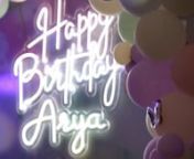 Arya's 2nd Birthday! from arya 2