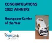 Since 1959, the PNA Foundation’s Newspaper Carrier of the Year contest has helped Pennsylvania newspapers recognize the exemplary performance of carriers of all ages. It continues to be difficult to hire and retain reliable and talented carriers. Therefore, it is more important than ever to show exemplary carriers how much they are valued and appreciated for their contributions. Entering the contest is quick and easy, and cash prizes and certificates are awarded to the winners.nnCongratulation
