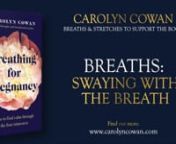 This practice combines breath with movement and is an opportunity to truly land in stillness. I hope that you enjoy and find it comforting. nnLearn more about the breaths in my book: nnhttps://amzn.eu/d/9fPpfw1 nnPlease note that by taking part in this series, you agree to my terms and conditions and have noted the medical disclaimer, which is copied below.nnI very much hope that you find the book, and these videos, a source of comfort and support during your pregnancy and postnatal period. n