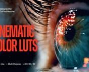 ✔️ Download here: nhttps://templatesbravo.com/vh/item/cinematic-luts/48998170nnnnnOur new Cinematic Color LUTS will get you a film look in one click!nMust-have in your DaVinci Resolve creative toolbox – use them as a filmmaker, colorist, movie maker, blogger, drone pilot, music video maker, or even iPhone and iPad editor!nThis project includes 60 professional cinematic color grades to achieve a movie-like effect. You’ll find 3 categories to choose from: Cinematic LUTs, Film LUTs and Cust
