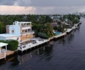 The perfect Fort Lauderdale setting was selected by renowned California, New York, and Florida designer, Gary Rubinstein, when he designed his personal residence. Direct panoramic intracoastal views, protected sunrise views, &amp; cool ocean breezes drift through the trees of Birch State Park. Only 16 homes have this privileged vantage point. The zero edge infinity pool almost appears to flow into the Intracoastal. 1000 sq. foot rooftop living/ dining space with Fire Place has 360 degree views.
