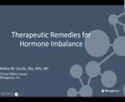 Hormonal imbalances can cause a wide range of symptoms for cycling women, such as irritability, breast sensitivity, headaches, and acne. Unfortunately, current treatment options available within the conventional healthcare model may or may not relieve symptomology and leave women feeling discouraged. Join us as our expert speakers explore natural remedies, discuss case studies and protocols, as well as review current labs available for the treatment of these conditions.nnnOptimizing Hormonal Hea