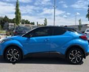 Take a different road in this 2019 Toyota C-HR Limited with an eye-catching design and luxurious comfort features! This Limited model includes 18 Inch Alloy Wheels, a colour matched rear spoiler, Limited Badging, a Shark Fin Antenna. Under the hatch is a spacious cargo area with a drop-down security cover. the C-HR&#39;s fresh, modern design includes LED Running lights, Projector Beam Headlights and Heated Power Mirrors with Integrated Signals! The cockpit features performance inspired touches like