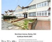 2 Bed Semi-Detached Open for Letting @ 68 Murchison Avenue, DA5 3LJu000bu000bnnDetails: 1 (Bathroom + Toilet), Big Open Kitchen, Garden, Double Glazed Glass, Car Parking Spaceu000bu000bnnNear: Hurst Primary School 1 Min Walk &#124; 7 Min Walk Albay Park Station (South-eastern) &#124; Park 3 Min Walk.u000bu000bnnPS: I am moving back to India and hence looking for immediate (within 1 Month) tenant who can take over this contract, Existingcontract (2 year out of which 6 Months already served)nnContact: Imr