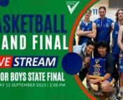 LIVE: SSV Boys Senior Basketball State Grand FinalnnCatch all live and free action of the 2023 SSV Basketball Senior Girls State Grand Final. nnThe Grand Final will consist of the Winner Section &#39;A&#39; Vs Winner Section &#39;B&#39;. nnThe live broadcast will commence at approximately 2:00 PM. The time may vary slightly depending on when the prior games finish. nnParents, you can proudly send the link on to family and friends. nTeachers, gather the students in a classroom and inspire them by watching this l