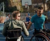 Audio description available here: https://vimeo.com/864628141/1d45fcc881nTranscript -n[Dylan Alcott watches a film crew. Cruising onto a wheelchair basketball court, he greets players. A film crew applaud a teenage performer who&#39;s rugged-up in cold-weather gear. On a low stage, her wheelchair perches on a snowy mound. A woman with prosthetic legs performs on a set of an ANZ foyer. A presenter wearing only Bonds underwear communicates with the crew through an Auslan interpreter. A young brunette