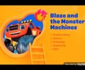 Blaze and the Monster Machines Curriculum Board (2023) from blaze and the monster machines makeover machines games for kids