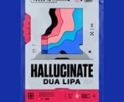 Hallucinate, from the album “Future Nostalgia” by Dua Lipa, released in 2020 via Warner Records.nnnYou can check the full series here! https://www.instagram.com/bashbash.waves/