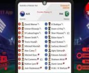 AUS vs PAK Dream11 Prediction &#124;&#124; Australia vs Pakistan today&#39;s match #viral #possible11 nTelegram Channel Link:-n���������nhttps://telegram.me/possible11appnnMore Detail Visit Website :-n���������nhttps://possible11.com/nnAustralia vs Pakistan Dream11 Match Predictionn������������������nhttps://possible11.com/dream11-fantasy-cricket-prediction/55384/aus-vs-pak/nnApp Link :-n���������nhttps://play.google.com