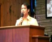 Guest speaker at FFBC : Jimm GorgonianWord of Life - AustraliannFirst Filipino Baptist Church at Bayonne, NJ
