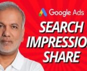 Please join our FREE Facebook group ‘Google Ads Like A Boss’. Meet like-minded professionals, join the discussions, ask questions, offer help and much more. https://www.facebook.com/groups/googleadslikeabossnnThe No.1 Google Ads Coaching and Training Program. Watch Masterclass here: https://sfdigital.co/youtubennIf you’re losing your impression share due to the Ad Rank, what can you do to improve it? Here are some steps you can take.nnIf an ad is very high at lost impression share (IS) mea