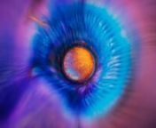 https://www.behance.net/gallery/166143315/Space-IrisnnThis abstract 8K video was inspired by the visual similarity of the cosmic nebula and the iris of the eye.nThe iris, with its intricate patterns and colors, shares a striking resemblance to the vibrant and colorful cosmic nebula. Just as the eye is a window to the soul, the nebula serves as a window to the vast universe beyond. Both the iris and the cosmic nebula contain a variety of hues and shades that blend and dance together to create a u