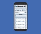 Confira rapidamente sua agenda do dia e inclua novos compromisso através do HiDoctor® NET.
