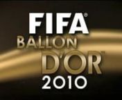 FIFA BALLON D&#39;OR 2010 / CeremonynnMusic by Yohann ZVEIG.n©-2011 - RG / FIFA