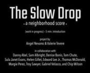 The Slow Drop – 5 min. Intro, 2023 (work in progress) from katrina video 2022