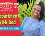 This Feb 18, 2023 Aunty K Children Sabbath School has a Welcome, Message Sign of the day, Opening prayer, Nhael’s Nature Nuggets, Sing-a-long time, Memory verses, Story-Hill, What I learned with Thim &amp; Nathan, Quiz Kids, #Puzzlefun, Mission story, Object Lesson with Aunty Patti Pat, Ask Pastah Nassah, Crafty Craft with Aunt Polly, Takell’s Tasty Treats &amp; Closing prayer.nnThe Message:The Sabbath is a day to learn more about God&#39;s love.nnMemory Verse:“For the Son of Man is Lord o