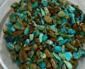 465 Grams High Grade Natural Turquoise. Nevada and Arizona Classics! Old Stock, Premium Nuggets. This is all natural gemstone Turquoise from the Old Bell Collection. Came from Buckets labeled 1960s, Maisel Indian Trading Post/Albuquerque, New Mexico. Bell bought out Maisel in 1972. This material comes from premium Bell Collection buckets! You’re buying the actual material you see in the pictures.￼ Our proven value of this material is &#36;10 a gram or &#36;4,000 pound.￼nnGemstone Lot Includes: Sle
