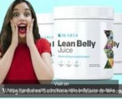 https://geekshealth.com/ikaria-lean-belly-juice-reviewsnUnlock the secret to a leaner belly with Lkaria Lean Belly Juice. Our specially formulated juice blend targets stubborn belly fat, helping you achieve your weight loss goals naturally and effectively