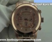 See more And Click to See Great Price Offers! http://www.bestbuygenerationshop.com/best-buy-michael-kors-rose-gold-tone-chronograph-mens-watch-mk8096-cheapest-price/ Michael Kors Rose Gold-tone Chronograph Mens Watch MK8096,nnThe Michael Kors StorynnMichael Kors is recognized as one of America&#39;s preeminent designers for luxury sportswear. His namesake company, established in 1981, currently produces a range of products through his Michael Kors Collection, KORS Michael Kors, MICHAEL Michael Kors