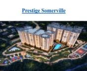 Website to Check: prestigesomerville.livenLuxury Flats for Sale in Whitefield Prestige Sommerville 2, 3 and 4 BHK apartments for sale in Whitefield, Bangalore, with luxury amenities and unobstructed views of Varthur Lake. Book your dream home now.nPrestige Somerville Marathalli - Whitefield Road, Bengaluru, 560066nProject Highlights RERA No PRM/KA/RERA/1251/446/PR/290224/006660 Development Size 6.5 Acres Project Type Apartments Total Units: 306 units Bedrooms 2, 3, 3.5, 4 BHKnAbout Prestige Some