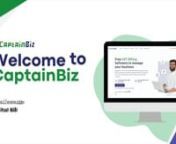 Kickstart your journey with CaptainBiz&#39;s free trial! In this video, we guide you through the essential steps to begin using CaptainBiz for your business. Securely register your company, create a robust password, and delve into a feature-rich environment tailored to your needs. Get ready to optimise your business operations! Stay tuned for more tutorials on maximising your business potential with CaptainBiz&#39;s powerful features. �nnFurther we Discuss:-nUnlock CaptainBiz&#39;s potential: from secure