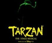 arzan is a musical based on the Walt Disney Animation Studios 1999 film of the same name. The songs are written by Phil Collins with a book by David Henry Hwang. The musical follows Tarzan, who is raised by gorillas in West Africa. He meets Jane, a young English naturalist, and falls in love, unknowing that Jane&#39;s entourage plans to kill the gorillas.nThe original Broadway production opened in 2006, directed and designed by Bob Crowley with choreography by Meryl Tankard. The production ran for 3