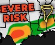 A few severe thunderstorms are expected across the Deep South and Texas on Friday. The main concerns will be large to very large hail and damaging straight-line winds, though an isolated tornado is possible. MyRadar meteorologist Matthew Cappucci has an update.
