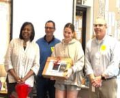 Lila Burns, CHS 2026, was the winner of the Chesterman&#39;s Coca-Cola Cinco de Mayo design contest. Presented April 17, 2024 at Omaha Central High School. Chesterman&#39;s is the Adopt-A-School partner of Omaha Central High School and the Central High School Foundation.