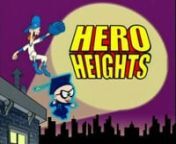 Nickelodeon and Frederator gave me the opportunity to produce my own animated short based on my creation Hero Heightsfor the Random Cartoons show. I was credited as Creator, Co-Executive Producer, Director, Writer,Storyboard artist, Voice Director, Voice Actor. nnIn a town where everyone and everything is super powered the best friendship of two boys is put to the test when they bothfall for the