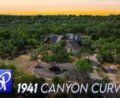 Allow me to welcome you home, to 1941 Canyon Curve in Spring Branch, Texas. This immaculate and private retreat located in exclusive, gated Cross Canyon Ranch is available for sale for the very first time. This wildlife management exempt, transitional horse property is truly one-of-a-kind, boasting nearly 17 acres, and four-thousand three-hundred seventy-four square feet of air conditioned living space. Constructed in 2008, the Anderson-Jenkins Signature custom home is simply — immaculate. It