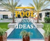 Pool Design Ideas: Laps In Paradisen nnOur Pool Design Ideas series was created to help spark ideas of what might be a good fit for you in your backyard. When you’re starting the process of building a pool, there are numerous decisions to make. A great place to get started is with the pool design and design elements. nWhether it’s a freeform or geometric design, with modern, Tuscan, or retro design elements; it’s really about the look that fits your home.nnAt California Poolsthe white li